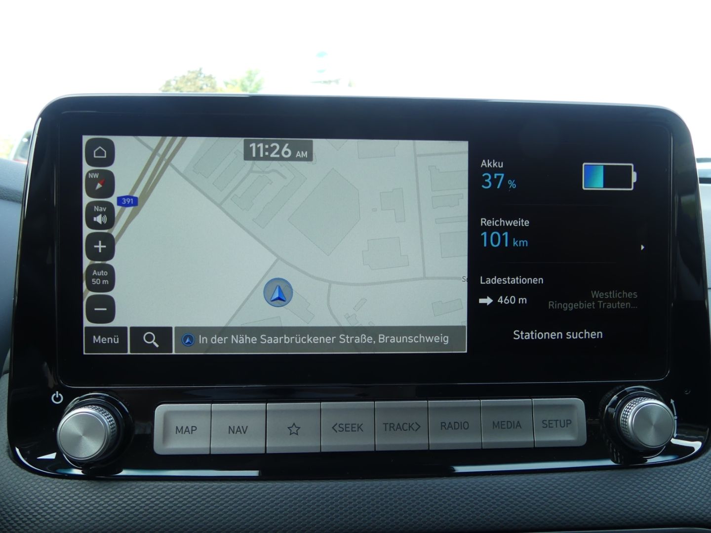 Fahrzeugabbildung Hyundai KONA Style Elektro 2WD Navigation Sitzheizung Bl